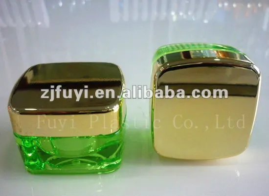 square acrylic jar cream jar applied in Cosmetics