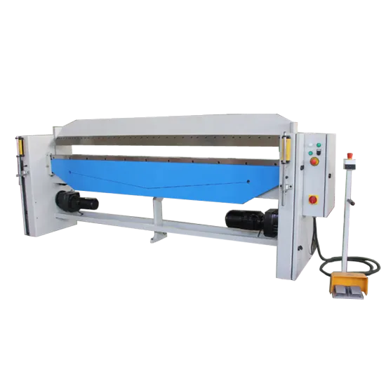Electric Edge Folding Machine for Bending Mild Steel Plates in Pan Boxes: TTMC EFMS 2520