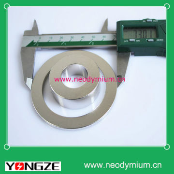 Imán de neodimio de la forma del anillo N38H