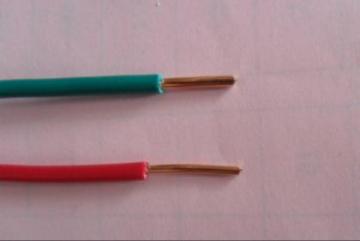 Single core hard conductor non-sheathed power cable