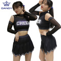 Black all star cheerleading uniforms