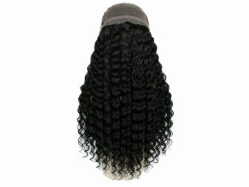Dark Brown V Part Wig 100% Human Hair