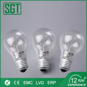 Traditional types 170V 265V 1000W E27 glass incandescent lamp for home use