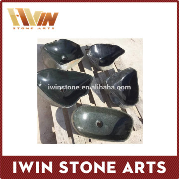 Black Granite Stone Wash Basin Price/Hair Wash Sink/Wash Sink Wholesale