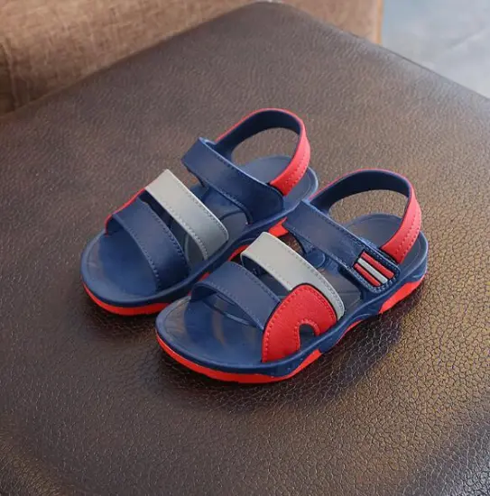 Summer Comfortable Kids' Shoes for Boys: Breathable Beach Style and New Fashion Design
