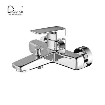 Chrome Hotel 2-Way 3-Function Handheld Shower Head Shower Faucet Valve