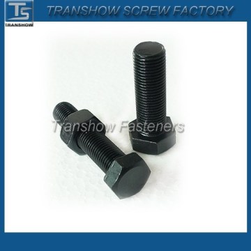 black hex bolt M12x45