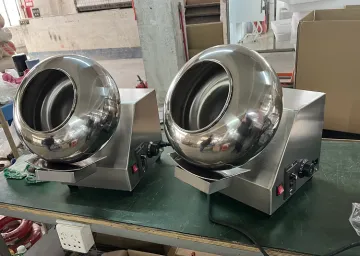 snack machines chocolate sugar coating polishing machine