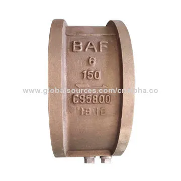 C95800 Dual-plate Swing Check Valve, 150Lb