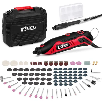 130W 328PCS Dremel Rotary Tools Portable Cutter Set: Powerful Electric Dremel Mini Grinder Comprehensive Tool Kit