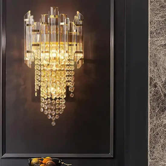 Modern Metal Wall Sconce Lamp for Hotel, Home, and Bedroom - LED Reading Lights