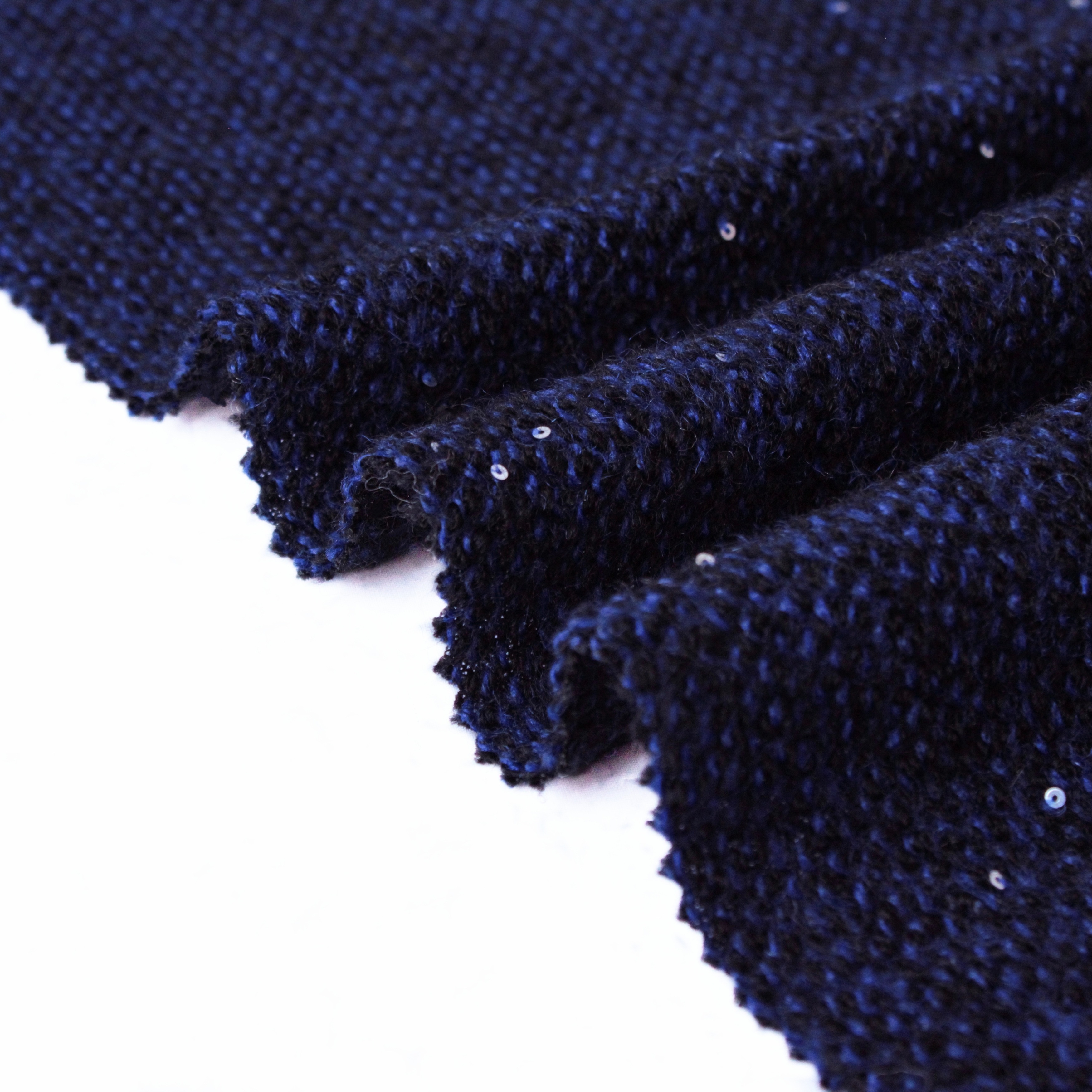 wool blend sequins fabric
