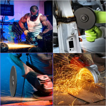 black alumina surface grinding wheels abrasive 115mm 1.6mm