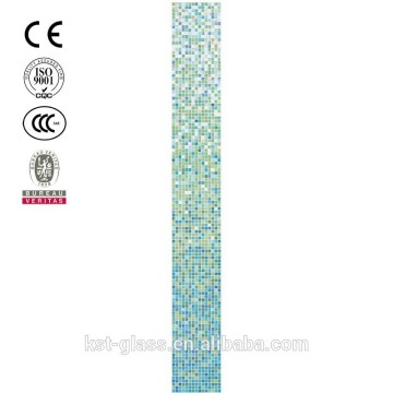 CAMPANULA glass mosaic pattern