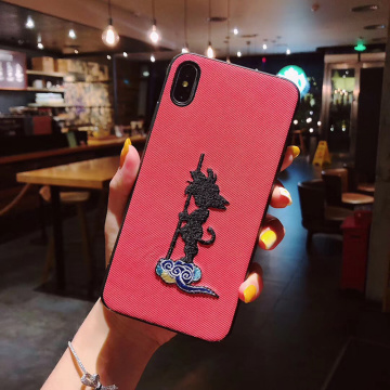 เคสโทรศัพท์ลายปักหรูหรา Dragon Ball ปกอ่อน