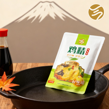 Condimentos da culinária japonesa Frango em pó