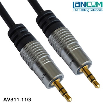 Lancom Fully Stock factory high quality premium stereo cable/high quality aux cable