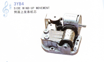 3yb4: 18-Note Side Wind-up Movement