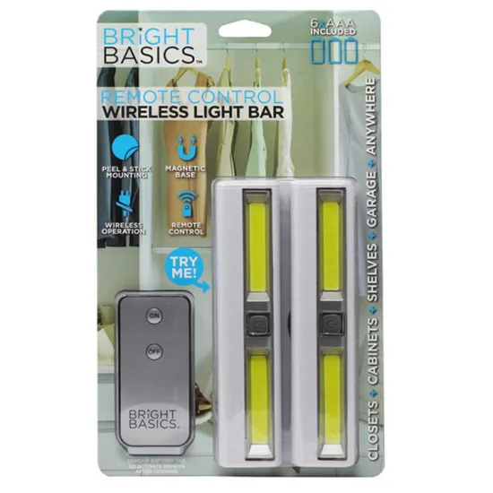 Portable COB LED Wireless Remote Control Light Bar: Your Ultimate Lighting Solution on the Go