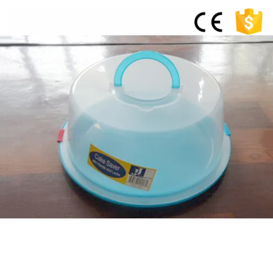 Eco-friendly custom colorful plastic mini cake saver wholesale cake pop box