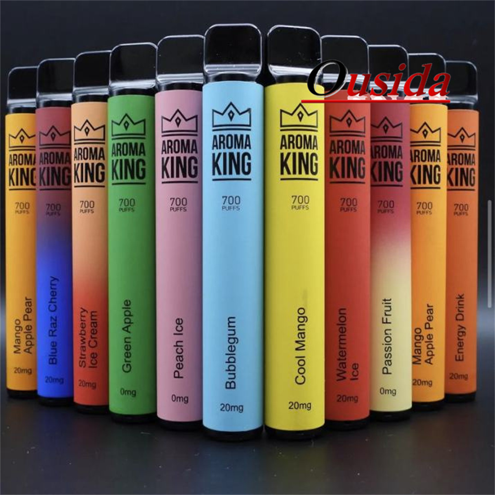 Individuelles Markenaroma King 700 Puff -Einweg -Vape