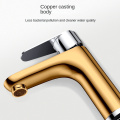 Traditional design hot cold chrome best basin faucet