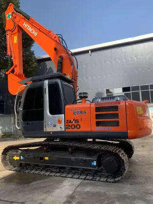 Used Hitachi ZX200 Excavator for Earthmoving and Mining Work
