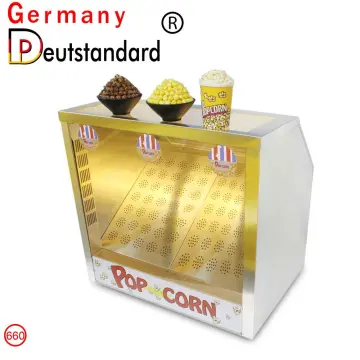 commercial and electric popcorn warmer machine