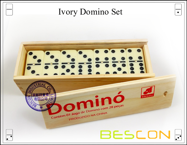 Ivory Domino Set-4