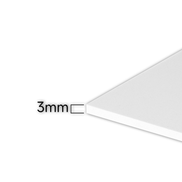 3mm White PVC Board: Πρώτες ύλες υψηλής ποιότητας για εφαρμογές σήμανσης και κατασκευής