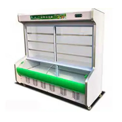 Commercial Supermarket Cold Drink Refrigerator - Open Cooler