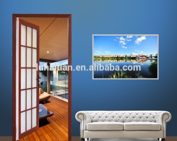Colorful residential pvc door