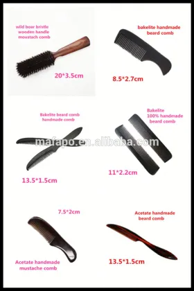 beard company uk Tame A Beard With Best Beard Brush Mustache Comb