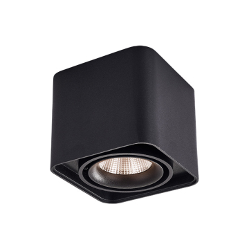 Aluminum Square 9W Surface-Mounted Rotatable LED COB Downlight