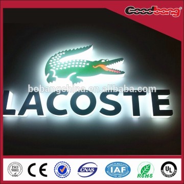 outdoor advertising led lighting illuminated sign board