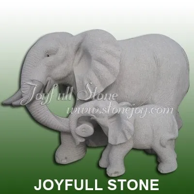 Stone Elephant Carvings, Elephant stone statue