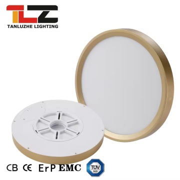 Luce a monte a filo dorato 3cct rotonde - lampada da soffitto dorata da 18W a 70 W Ultra Slim