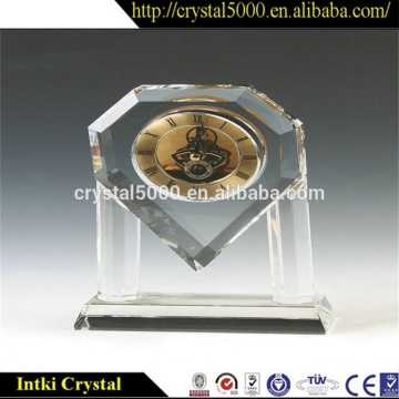 Hot-gift vintage crystal clock design with high quality