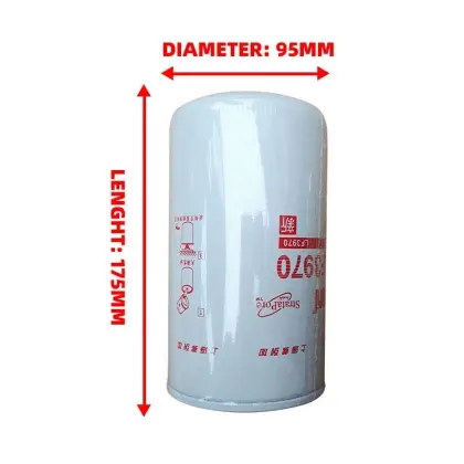Truck Lube Oil Filters - Manufacturer Diesel Engine Parts Oil Filter for Fleetguard LF3970