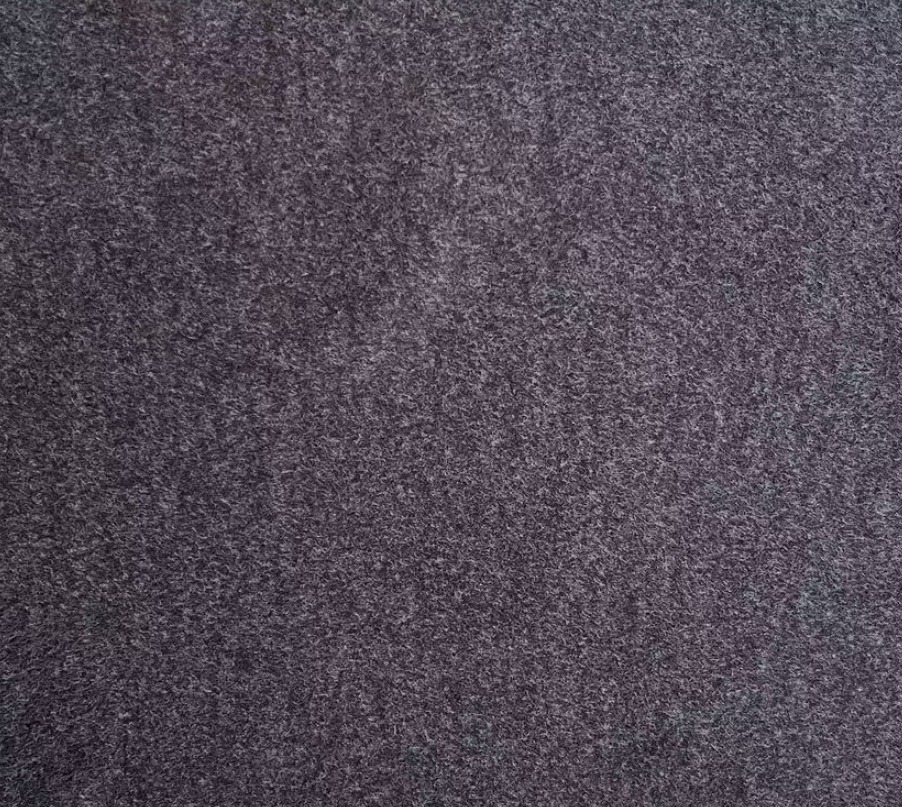Knitted polyester viscose needle punched double face fabric