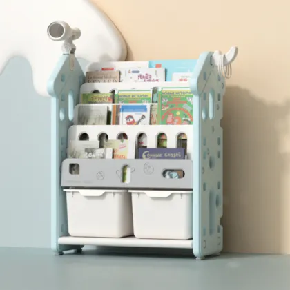 Hot Sale Corner Cupboard Plastic Toys Storage Boxes & Bins
