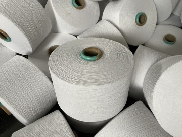 Ne14s Bleached White Blended Cotton Sock Yarn