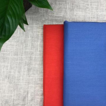 Natutal Flax Cotton Spandex Plain Twill Fabric