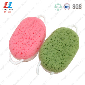 Attractive foaming durable bath sponge