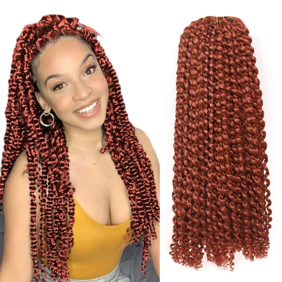 Passion Twist Hair Crochet Freetresses Hair Extension Synthetic Bulk Curl Hairstyle Free Tresses Hair Crochet braiding