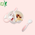 Keselamatan Sudu Baby Flatware Feeding Spoon Penjagaan Anak