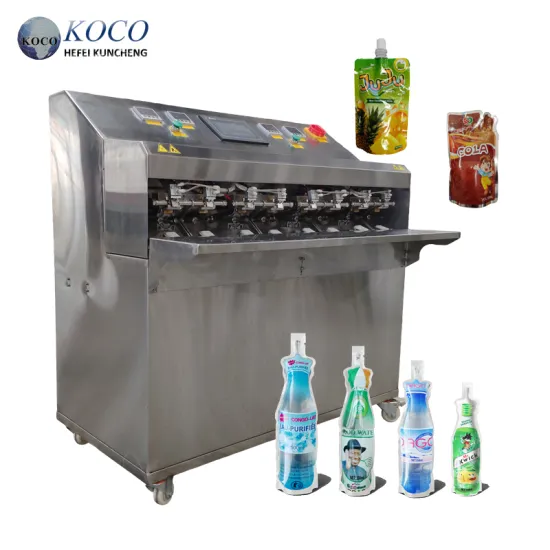 KY-8 Milk Juice Liquid Toothpaste Tube Filling Machine