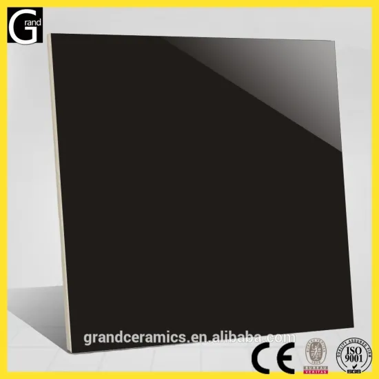 cheapest solid color black shopping mall floor tile