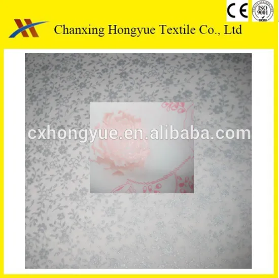100 Polyester silver Powder/glod Print bed sheet fabric for making bedding sets,sofa fabric