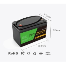 12.8V 100Ah lithium iron phosphate battery